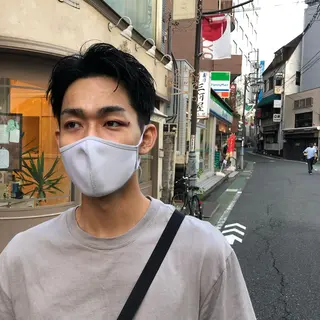 ショート メンズ メンズカット オカムラリョウのヘアスタイル