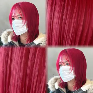 ショート カラー 透明感カラー×レイヤ ー🧊横田 冴のヘアスタイル