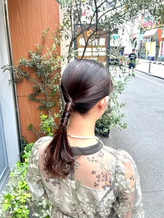 ロング ヘアアレンジ メンズパーマ/ 横浜/佐藤桃香 🦥のヘアスタイル