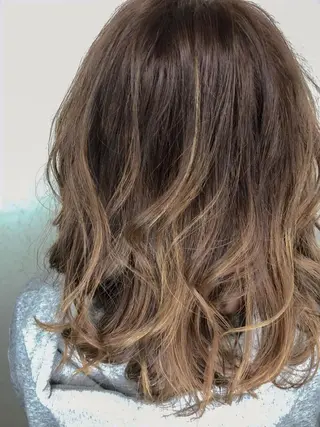 ミディアム お悩み解決美容師🩷 ♠️ベテランそめやのヘアスタイル