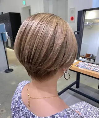 ショート カラー カラー特化美容師 サトウリュウマのヘアスタイル