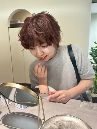 ショート 透明感カラー レイヤー/むつきのヘアスタイル
