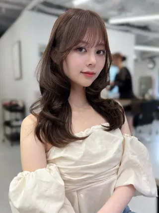 ロング カラー 韓国ヘア×髪質改善 /yoshikaのヘアスタイル