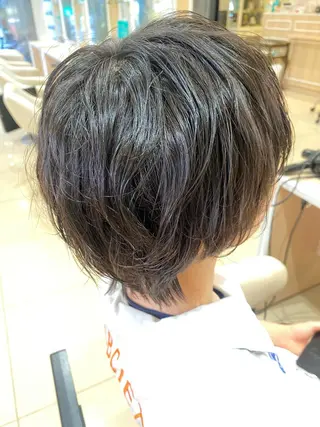 パーマ メンズ 🩵波巻き／ツイスパ HARU💎のヘアスタイル