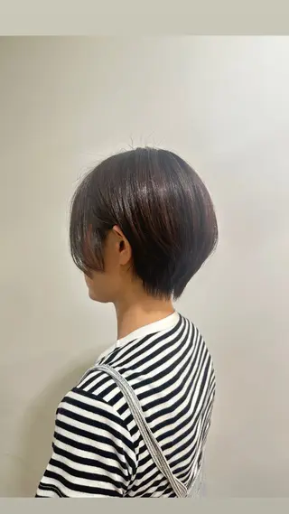 ショート こがねざわみさき 🦭透明感カラーのヘアスタイル