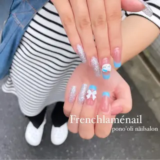 ネイル ハイビスカス ネイルサロンのネイルデザイン