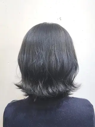 ミディアム カラー yoshi ☆のヘアスタイル