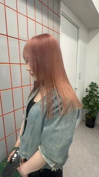 ロング カラー 💍モテる艶髪 透明感カラー💖のヘアスタイル