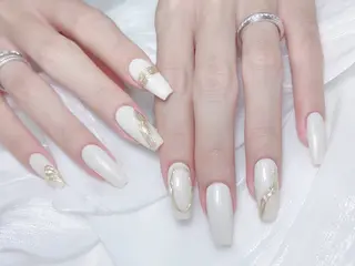 ネイル M🌷nail 長さだし専門店のネイルデザイン