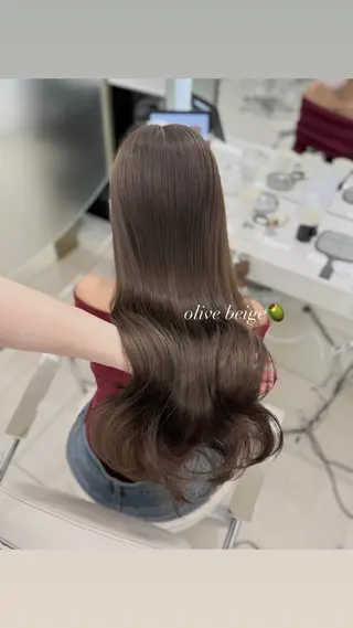 ロング COA🎀オギユリ /透明感カラー🫧のヘアスタイル