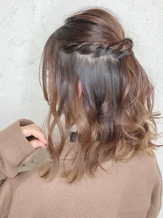 ヘアアレンジ 岩倉 諒のヘアスタイル