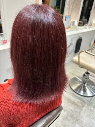 ミディアム Cocosia 山口のヘアスタイル