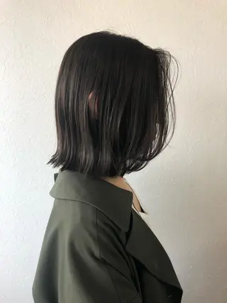 ミディアム 遠藤 和美のヘアスタイル