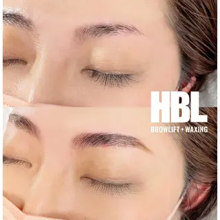アイブロウ 上下エクステ/マツパ HBL★miroirのマツエク・マツパデザイン