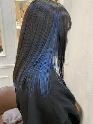 セミロング カラー 前橋 姫奈のヘアスタイル