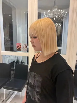 ミディアム 🌿岡 朱李🌿のヘアスタイル