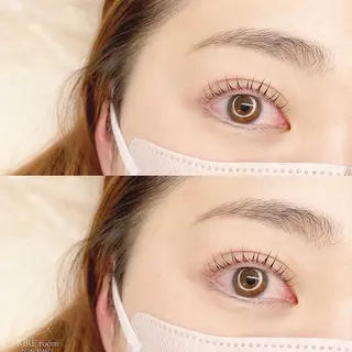 マツエク・マツパ RIRE room リールルームのマツエク・マツパデザイン