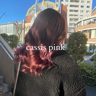 セミロング カラー 絶対カワイイ保証💕 カワノチヒロのヘアスタイル