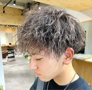 パーマ メンズ トレンドパーマ‼️ NAOKI💥のヘアスタイル