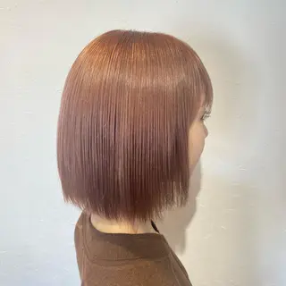 ショート カラー 🩵ブリーチカラー 🐈MIORI🩵のヘアスタイル