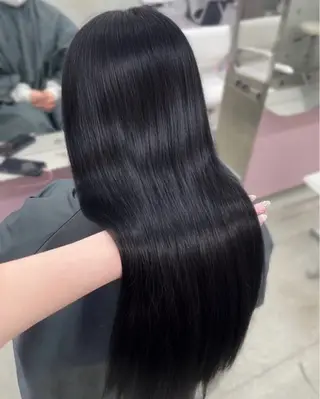 ロング 𝑨𝑴𝑰 🎀 モテガーリーヘア🤍のヘアスタイル