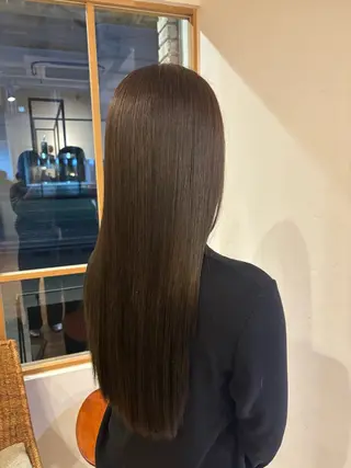 カラー 永山 日菜のヘアスタイル