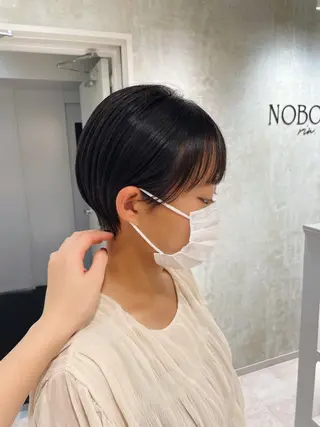 ショート 小野 明日香のヘアスタイル