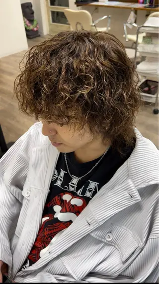 パーマ hairs 897のヘアスタイル