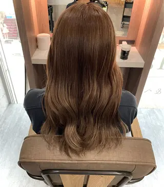 カラー 森木 遥香のヘアスタイル