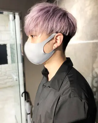 カラー ヘアアレンジ メンズ ainico+所属・メンズ特化✂️栗原 侑也のヘアスタイル