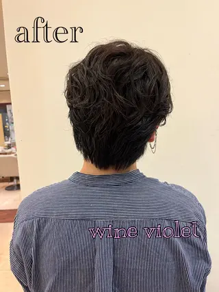 ショート メンズ 藤野 海翔のヘアスタイル