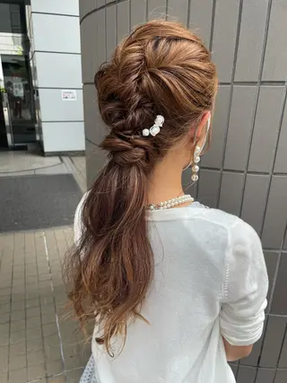 ヘアアレンジ FRAME ASUKAのヘアスタイル