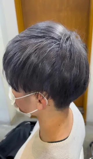ショート 菊池 幹のヘアスタイル