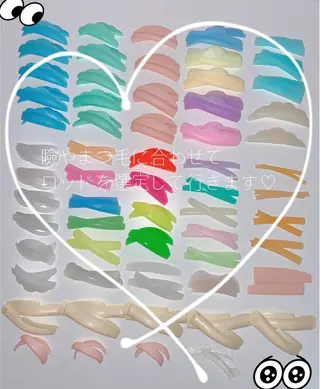 マツエク・マツパ 韓国idolまつ毛 ꪔ̤̮LILITIKのマツエク・マツパデザイン