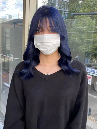 ロング カラー 鈴木/ニュアンス パーマ/メンズのヘアスタイル