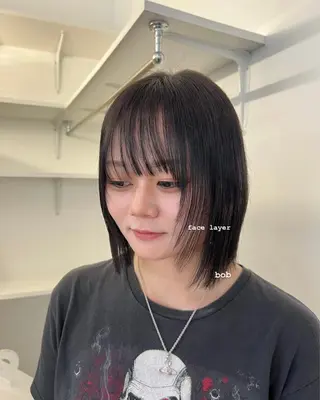ショート レイヤー特化/渋谷 rinのヘアスタイル