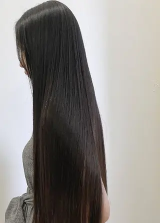 ロング シールエクステ×美髪 改善/ヨシモトカンジのヘアスタイル