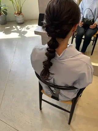 ヘアアレンジ 福島 果音のヘアスタイル