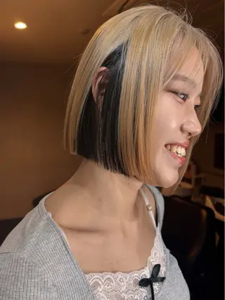 ショート 海外風ヘア 野田光也のヘアスタイル