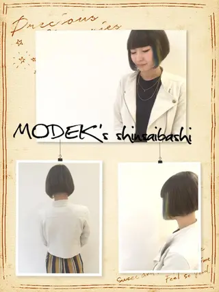 ショート カラー ハイトーン×髪質改善 KENTAのヘアスタイル