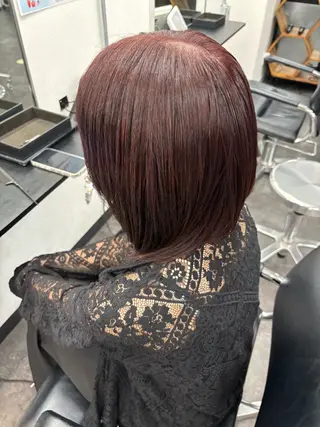 ショート カラー 透明感 カラー/国分寺のヘアスタイル