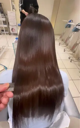 ロング MODE K´s 髪質改善のヘアスタイル