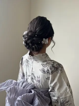 ロング ヘアアレンジ 小松 瑞季のヘアスタイル