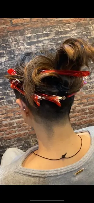 ショート クーペアセック 神田のヘアスタイル