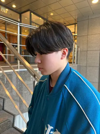 ショート メンズ SARA山口caz カット/パーマのヘアスタイル