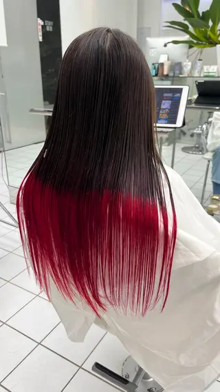 カラー 牛澤 優斗のヘアスタイル