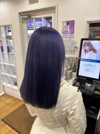 ロング カラー デザインカラー/ レイヤー🎀moeのヘアスタイル