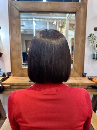 ショート 縮毛矯正/髪質改善/ 佐々木大輔のヘアスタイル