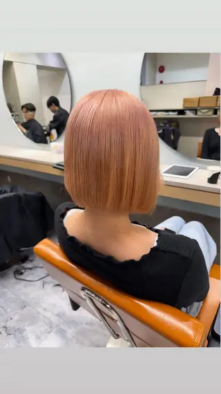 カラー Peyp博多 SORAモデル募集のヘアスタイル