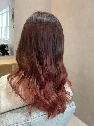 カラー 三林 紘土のヘアスタイル